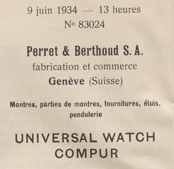 Universal Genève Compur