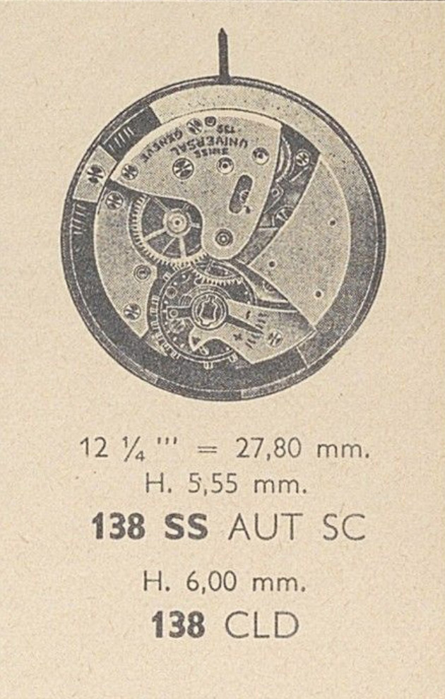 Universal Genève Calibre 138 SS