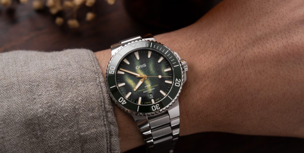 ORIS Aquis date KELP FOREST LIMITED EDITION L’arbre qui cache la forêt